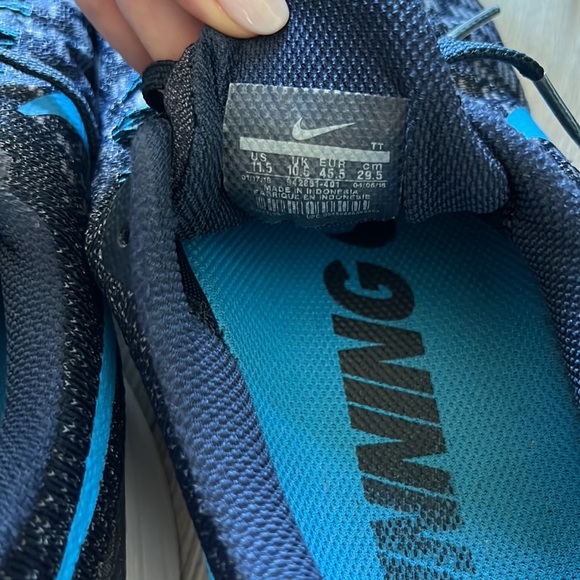 Nike Men’s Air Zoom Pegasus 942851-401 Blue Running Shoes Sneakers Size 11.5 - Picture 6 of 6